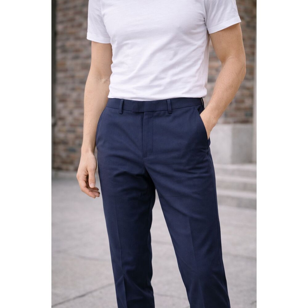 RIVER ISLAND Navy‎ Blue Dress Pants Mens Sz 32S